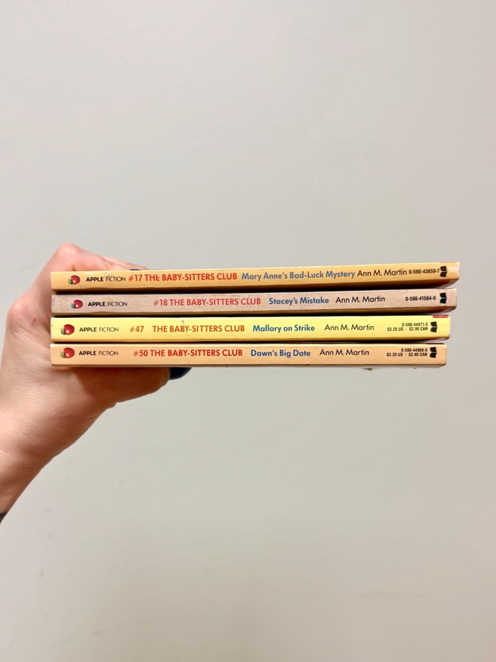 80s-90s Vintage 🍎 Baby-Sitters Club Paperback Books Set by Ann M. Martin (4) - Picture 10 of 10